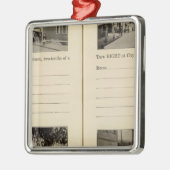 Cohoes、NY メタルオーナメント (左)