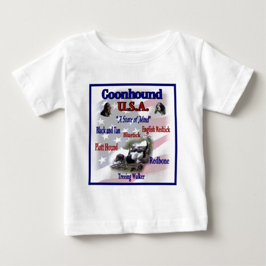 Cohound USA Gives ベビーTシャツ (正面)