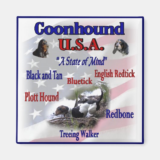 Cohound USA Gives マグネット (正面)