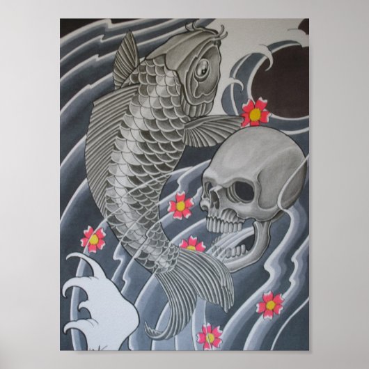 COI SKULLPrint ポスター (正面)