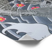 COI SKULLPrint ポスター (角)