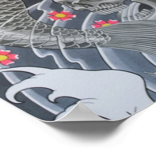 COI SKULLPrint ポスター (角)