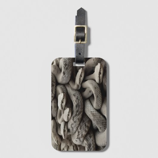 Coiled Serpents ラゲッジタグ (正面縦)