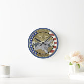 Coin 1 - Recognition Wall Clock ラウンド壁時計 (ホーム)