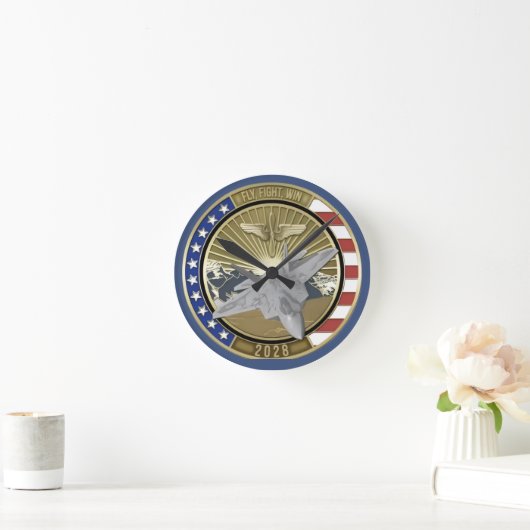 Coin 1 - Recognition Wall Clock ラウンド壁時計 (ホーム)