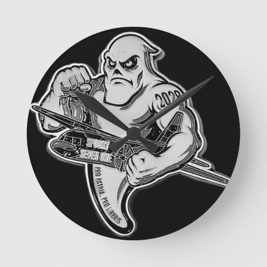 Coin 2 Clock ラウンド壁時計 (正面)