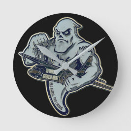 Coin 2 - Spooky! Wall Clock, 10" Round  ラウンド壁時計