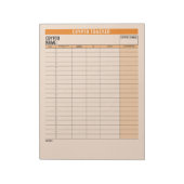 Coin Balance、Transferを使用したCrypto Asset Tracker ノートパッド (回転)