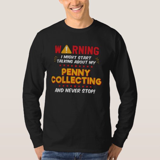Coin Collecting Coin Collector Joke Graphic Tシャツ (正面)