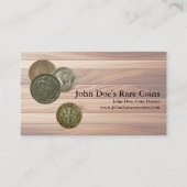 Coin Dealer Business Card 名刺 (正面)