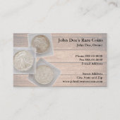 Coin Dealer Business Card 名刺 (正面)