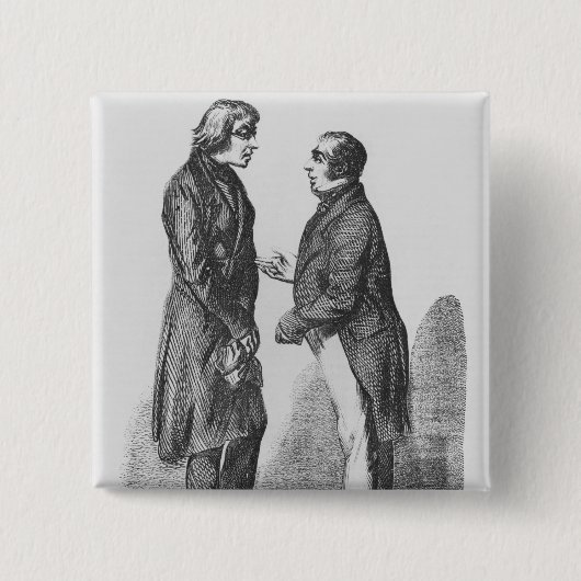 Cointetの兄弟 缶バッジ (正面)