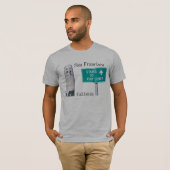 Coitタワー、サンフランシスコ、カリフォルニア Tシャツ (正面フル)