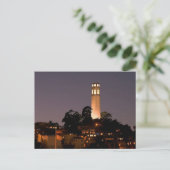 Coit Tower at Night ポストカード (スタンド正面)