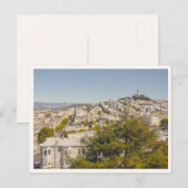Coit Tower From Russian Hill San Francisco ポストカード (正面/裏面)
