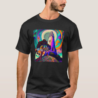 Coit tower v1 (文字なし) tシャツ