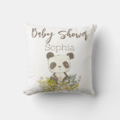 Cojín Baby Shower Panda クッション (正面)