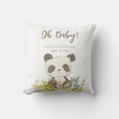 Cojín Baby Shower Panda クッション (正面)