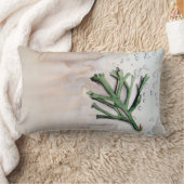 Cojín con acuarela de alga ランバークッション (ブランケット)