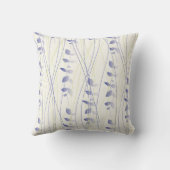 Cojín con diseño de hojas difuminadas. クッション (裏面)