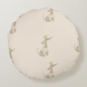 Cojín con diseño de mascota. ラウンドクッション (裏面)