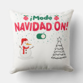 COJIN CON ESTAMPADO DE NAVIDAD クッション (裏面)