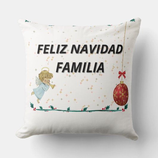 COJIN CON ESTAMPADO DE NAVIDAD クッション (正面)
