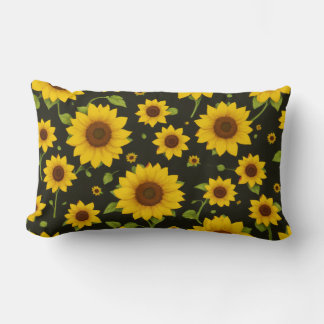 Cojín cute sunflowers ランバークッション