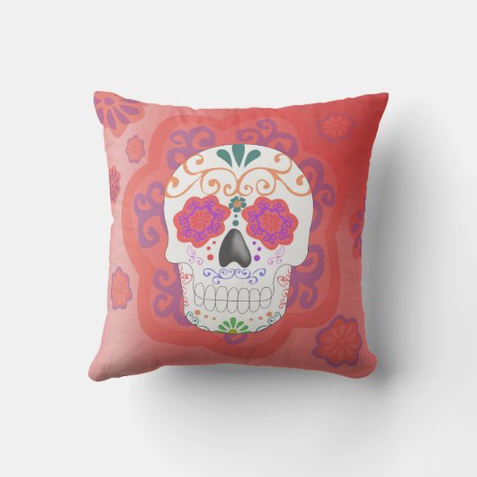 Cojín de Calavera mexicana クッション (裏面)