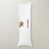 Cojin de capybara ボディピロー (正面縦)