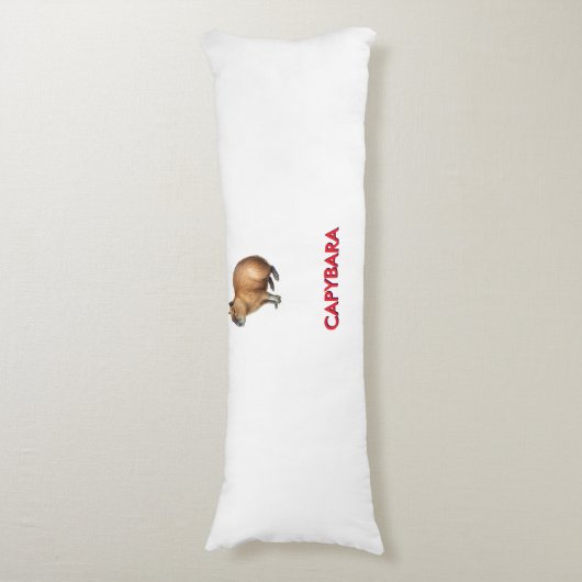 Cojin de capybara ボディピロー (正面縦)