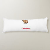 Cojin de capybara ボディピロー (正面)