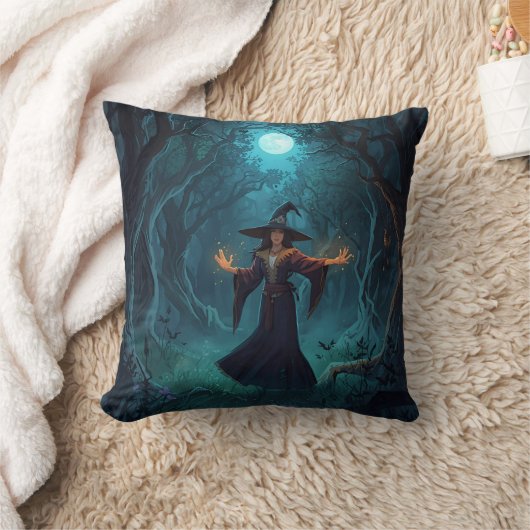 Cojin de decoración diseño bruja  クッション (ブランケット)