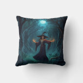 Cojin de decoración diseño bruja  クッション (裏面)