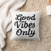 Cojín de decoración only good vibes クッション (ブランケット)