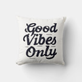 Cojín de decoración only good vibes クッション (正面)