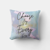 Cojín Decorativo Choose Joy Every Day クッション (正面)