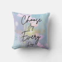 Cojín Decorativo Choose Joy Every Day