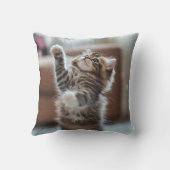 Cojín decorativo con diseño de gato クッション (裏面)