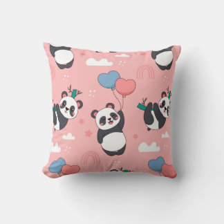 Cojín decorativo con pandas クッション