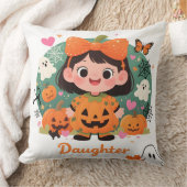 Cojín Decorativo de Halloween para Niña クッション (ブランケット)