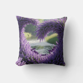 Cojín decorativo Lavanda – Love and Peace クッション