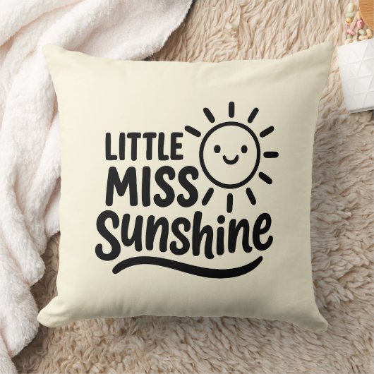 Cojín decorativo – Little Miss Sunshine クッション (ブランケット)