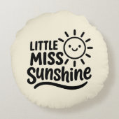 Cojín decorativo – Little Miss Sunshine ラウンドクッション (裏面)