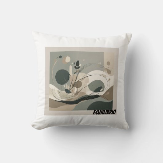 Cojín Decorativo Minimal Equilibrio クッション (正面)