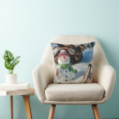 Cojín decorativo muñeco de nieve クッション (椅子)