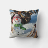 Cojín decorativo muñeco de nieve クッション (裏面)