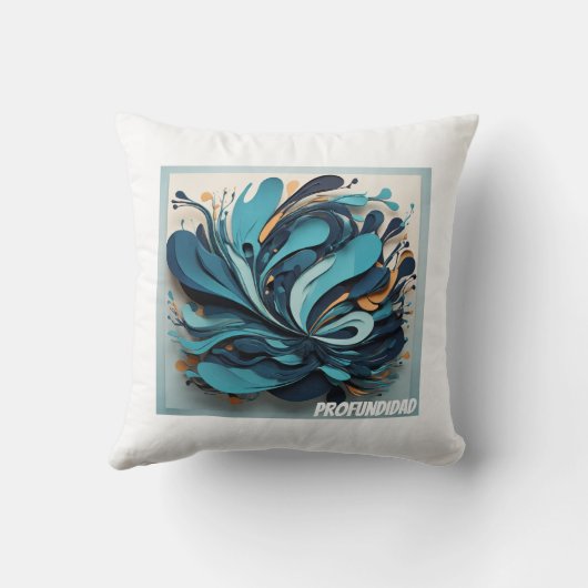 Cojín Decorativo Océano Profundo クッション (裏面)