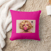 Cojín Decorativo Pop Art Glam – Mujer Rubia  クッション (ブランケット)