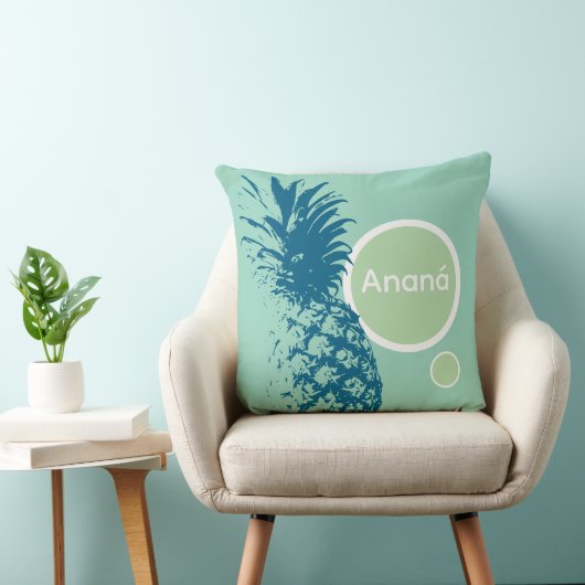 Cojín diseño piña colores クッション (椅子)